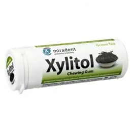 Xylitol Guma do Żucia Zielona Herbata (30 Sztuk) - Miradent