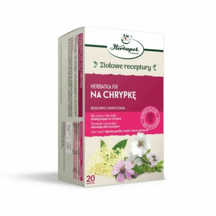 Herbatka na Chrypkę FIX 40 g (20x 2 g) - Herbapol Kraków