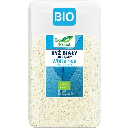 Ryż Biały Okrągły Bio 1 kg - Bio Planet