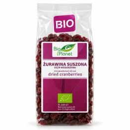 Żurawina Suszona Cięta Niesłodzona Bio 100 g - Bio Planet