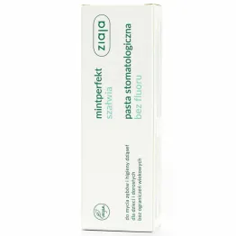 MintPerfekt Szałwia Pasta Stomatologiczna Bez Fluoru 75 ml - Ziaja