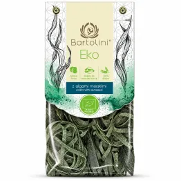 Makaron Semolinowy z Algami Morskimi Gniazda nr 4 Tagliatelle BIO 250 g - Bartolini