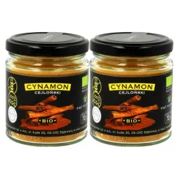 2 x Cynamon Cejloński Bezglutenowy BIO 70 g - Pięć Przemian