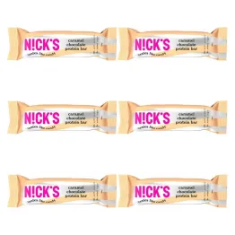 6 x Baton Proteinowy Słony Karmel w Mlecznej Czekoladzie 50 g - Nicks