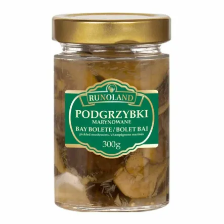 Podgrzybek Marynowany PREMIUM 300 g (180 g) - Runoland