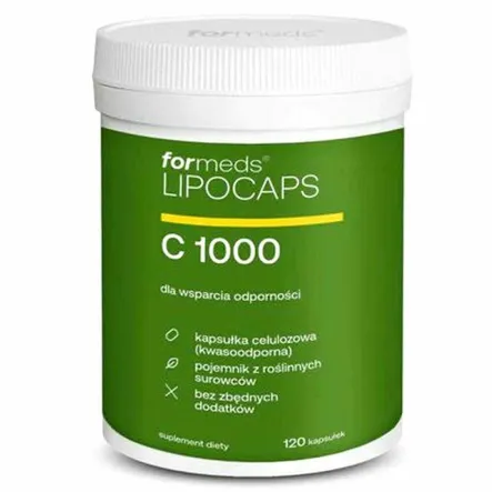 Lipocaps C 1000 120 Kapsułek - Formeds