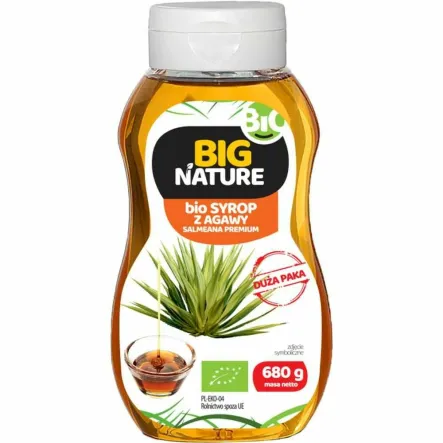 Syrop z Agawy Salmeana Premium Bio 680 g - Big Nature