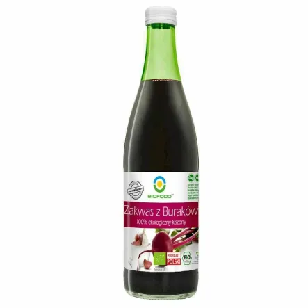 Zakwas z Buraków Kiszonych Bio 500 ml - BioFood