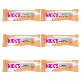 6 x Wafelek Proteinowy Bezglutenowy o Smaku Pomarańczowym w Czekoladzie Mlecznej 40 g - Nicks