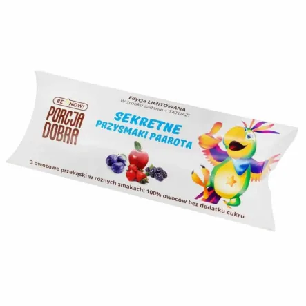 Trzypak Owocowych Przekąsek 3x 16 g - Porcja Dobra