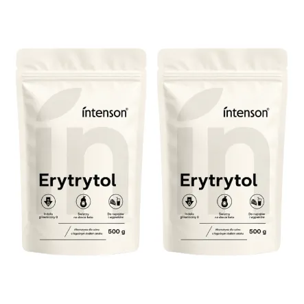 2 x Erytrol 500 g Erytrytol Intenson