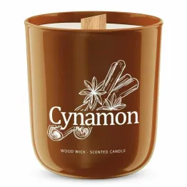 Sojowa Świeca Zapachowa w Szkle  - Cynamon - Salire