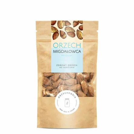 Orzech Migdałowca Prażony 100 g - Orzechownia - Migdały prażone bez soli, niesolone