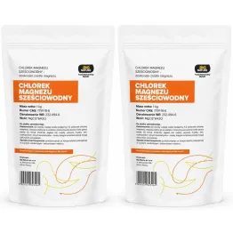 2 x Chlorek Magnezu Sześciowodny 1kg - Big Nature