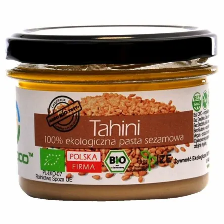 Tahina Pasta Sezamowa Bio 190 g Biofood