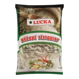 Makaron Ryżowy Rurki Małe 300 g - Lucka