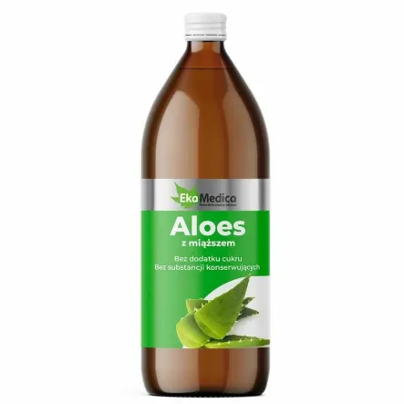 Aloes z Miąższem 1 l - EkaMedica