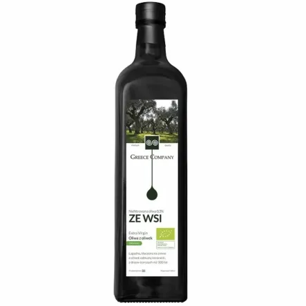 Oliwa z Oliwek Extra Virgin Ze Wsi Niefiltrowana Bio 500 ml - Greece Company