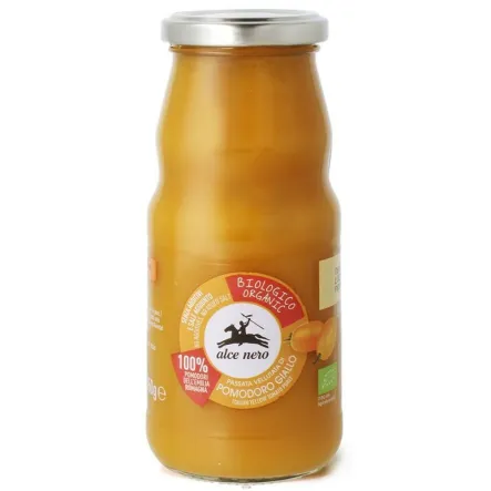 Sos Pomidorowy Passata z Pomidorów Żółtych Bio 350 g - Alce Nero