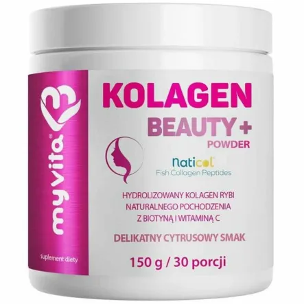 Kolagen Beauty+ Proszek 150 g - MyVita