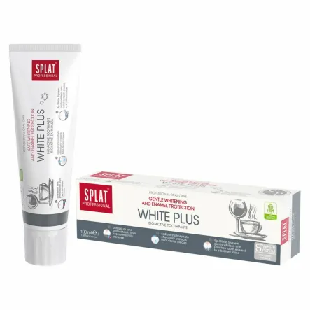 WHITE PLUS Pasta do Zębów 100 ml - Splat Professional