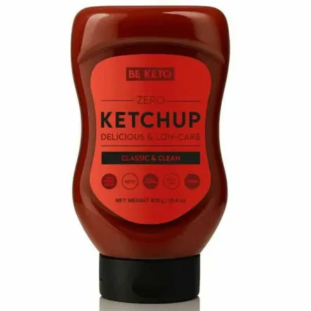KETO Ketchup Bez Dodatku Cukru 470 g - Beketo