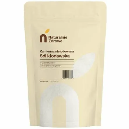 Sól Kłodawska Kamienna Niejodowana 1kg Naturalnie Zdrowe