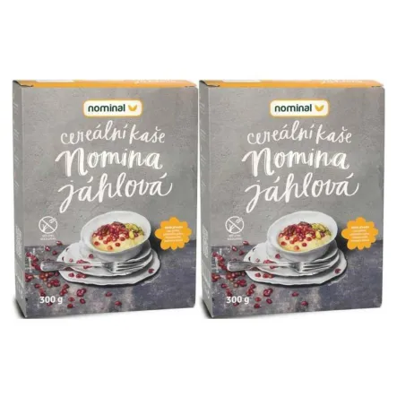 2 x Kaszka Instant Jaglano - Kukurydziana 300 g - Nominal