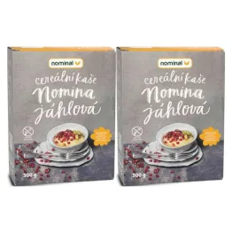 2 x Kaszka Instant Jaglano - Kukurydziana 300 g - Nominal