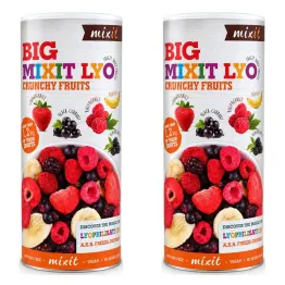2 x Duże Chrupiące Owoce (Liofilizowane Owoce) 150 g - Mixit