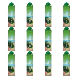 12 x Woda Kokosowa Bio 1 L -  Aqua Verde
