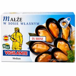 Małże w Sosie Własnym 115 g (70 g) - Vigilante