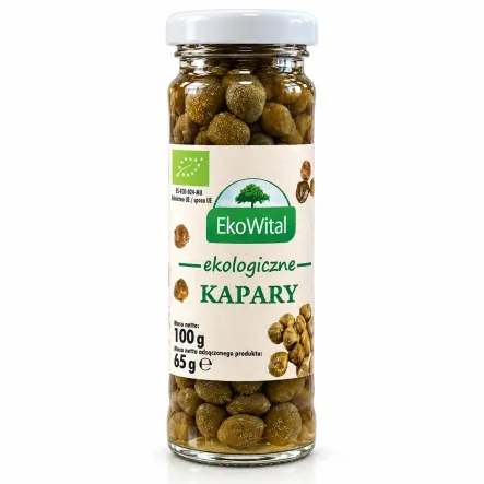 Kapary w Zalewie BIO 100 g (65 g) - EkoWital
