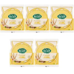 5 x Tortilla Orkiszowa Piadina Bio 260 g - La Bio Idea