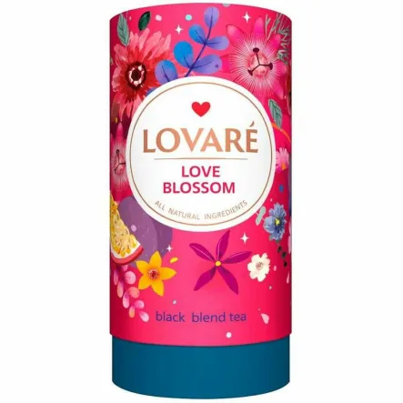 Herbata Czarna z Dodatkami Love Blossom 80 g - Lovare
