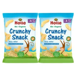 2 x Chrupki Jaglane Bezglutenowe Bio 25 g - Holle