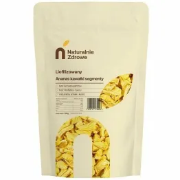 Ananas Liofilizowany Kawałki 100 g - Naturalnie Zdrowe