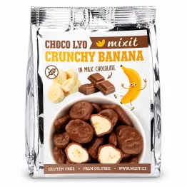 Chrupiące Banany w Czekoladzie Mlecznej do Kieszeni 70 g - Mixit
