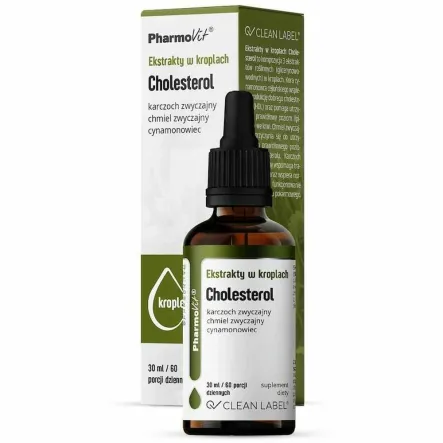 Cholesterol Ekstrakty w Kroplach 30 ml - Pharmovit
