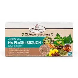 Herbatka Fix na Płaski Brzuch 40 g (20x 2 g) - Herbapol Kraków