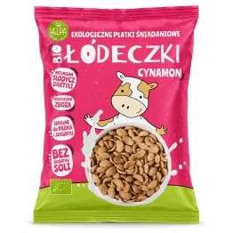 Łódeczki Jaglano-Owsiane z Cynamonem Bez Dodatku Cukrów BIO 260 g - Helpa