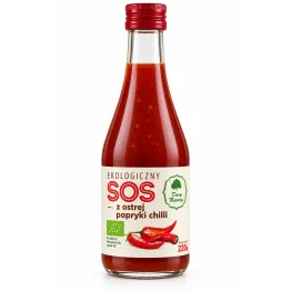 Sos z Ostrej Papryki Chilli BIO 220 g - Dary Natury