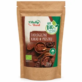 Kakao w Proszku Bio 200 g - Vitally Food