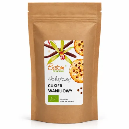 Cukier Waniliowy z Prawdziwą Wanilią BIO 500 g - Batom