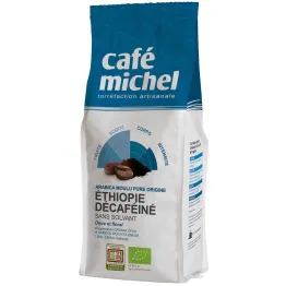 Kawa Mielona Bezkofeinowa Arabica Etiopia Bio 250 g - Fair Trade
