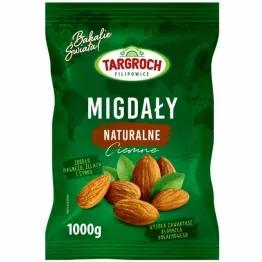 Migdały Naturalne Ciemne 1 kg  - Targroch
