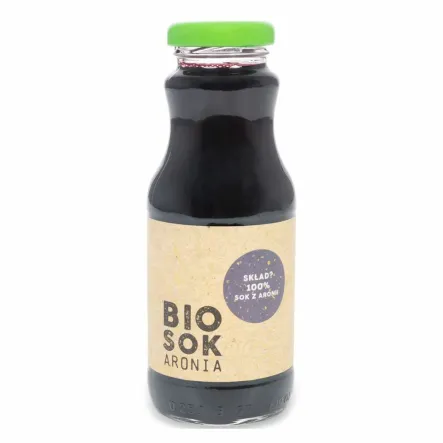 Sok z Aronii Bio 250 ml - Owocowe Smaki