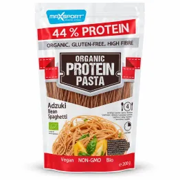 Makaron z Czerwoną Fasolą Adzuki Spaghetti Bezglutenowy Bio 200 g - Max Sport