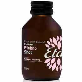 Shot Kombucha Probiotyk Piękno z Kolagenem Bezglutenowy 100 ml - ETAM VIGO