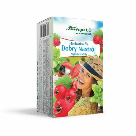 Herbatka DOBRY NASTRÓJ FIX 40 g( 20x 2 g) - Herbapol Kraków